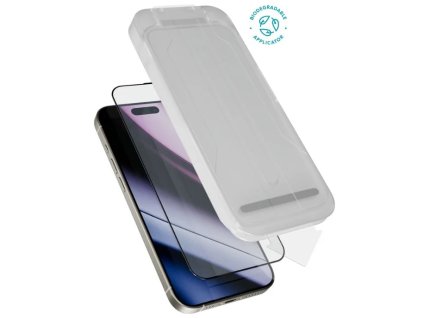 Epico Hero Glass 3D Ultra-Wide Cover s aplikátorom na prach 2ks pre iPhone 16 Pro Max