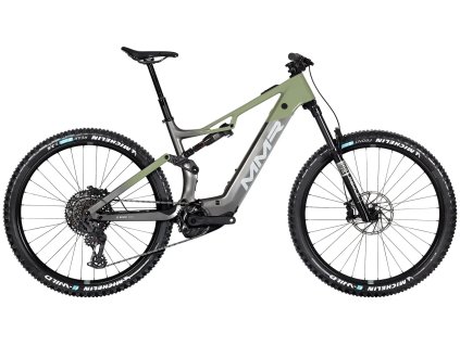 Celoodpružený elektrický bicykel MMR QUERCUS 150 30 - WASABI - veľkosť M 2025