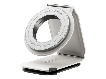 Baseus C02 Prime Trip magnetický držiak do auta na palubnú dosku biely