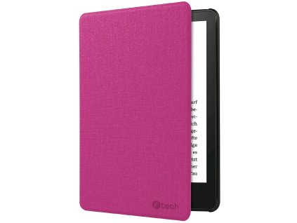 C-TECH PROTECT puzdro pre Amazon Kindle PAPERWHITE 2024/COLORSOFT, malinové