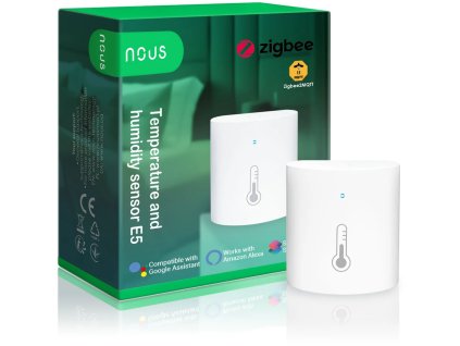 Detektor teploty a vlhkosti NOUS E5 ZigBee Tuya