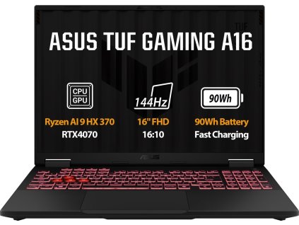 ASUS TUF Gaming A16 FA608WI-RL014W Jaeger Gray Metallic