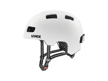 UVEX HELMA CITY 4 WHITE SKYFALL MATT veľkosť 58-61