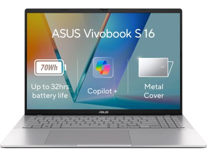 ASUS Vivobook S16 S3607QA-PL004W Cool Silver Metallic