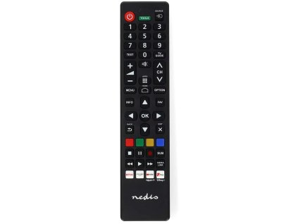 Predprogramované diaľkové ovládanie NEDIS kompatibilné so všetkými televízormi Panasonic/Sharp