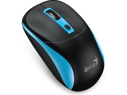 GENIUS NX-7123 BlackBlue/ 1200 dpi/ bezdrôtový/ Copilot/ 4 tlačidlá/ čierna a modrá