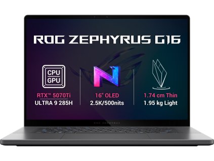ASUS ROG Zephyrus G16 GU605CR-NEBULA168X Eclipse Gray Metallic