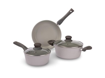 Lamart LT1284 Sada riadu STRIPE 5 ks, sivá