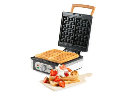 DOMO DO9274W Vaflovač 4x7 s termostatom