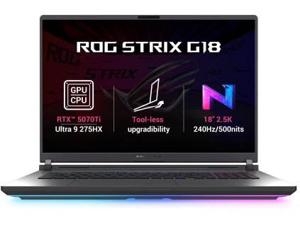 ASUS ROG Strix G18 G815LR-NEBULA002W Eclipse Gray Metallic