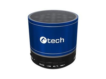 C-TECH SPK-08L, bluetooth, modrá