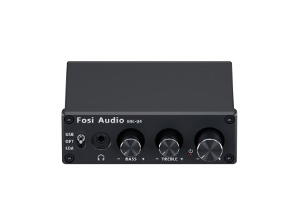 Fosi Audio Q4 DAC a slúchadlový zosilňovač