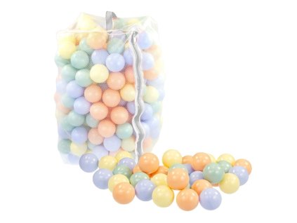 Plastové guľôčky Marimex - 300 ks pastelových farieb