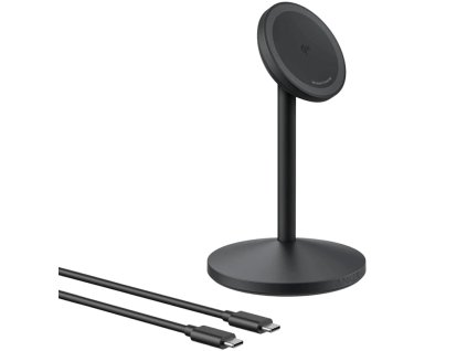 Anker MagGo A25X1 15W bezdrôtový nabíjací stojan čierny