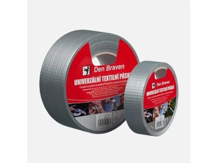 Univerzálna textilná lepiaca páska Den Braven - 30 mmx50 m
