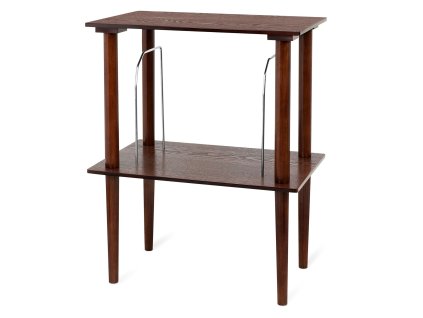 Victrola VA-30-ESP-INT drevený stojan na platne hnedý