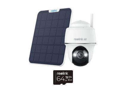 Bezpečnostná kamera Reolink Argus Series B440+Solar Panel na batériu Wi-Fi + 64GB microSD karta