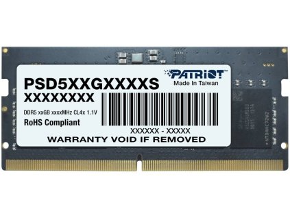 PATRIOT Signature Line 16GB DDR5 SO-DIMM 5600MT/s