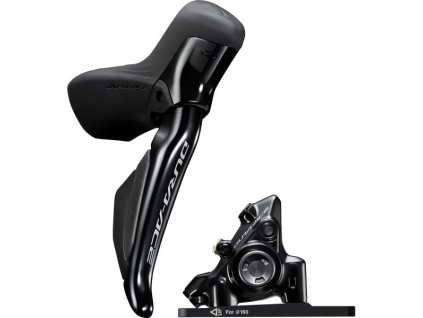 Brzdová súprava SHIMANO DURA-ACE BR-R9270-KIT predná/ST-R9270 Di2 (J-kit) FLAT MOUNT polymer+cooler SM