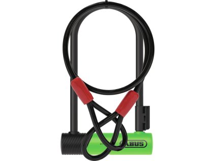 ABUS 410K/150HB180 zelená SH Ultra Mini + Cobra 10/120 / podkovový zámok