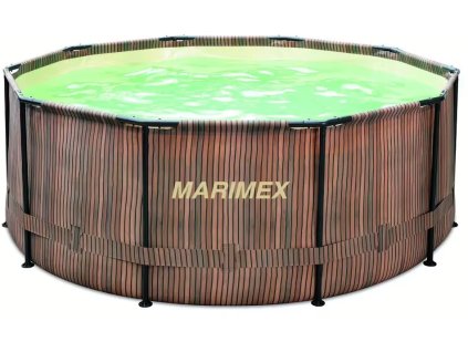 Marimex Bazén Florida 3,05x0,91 m se skimmerem - motiv TEAK (10340284)
