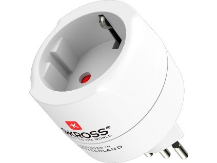 Cestovný adaptér SKROSS pre Brazíliu, Taliansko a Švajčiarsko, typ J/N/L