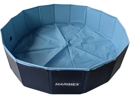 Marimex Skladací bazén pre psov - O 120 cm modrý (10210059)
