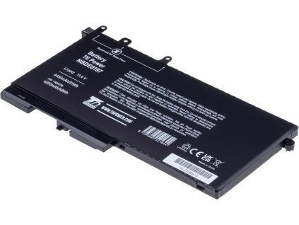 T6 Napájacia batéria Dell Latitude 5280, 5290, 5480, 5490, 5580, 5590, 4450mAh, 51Wh, 3článková, Li-pol