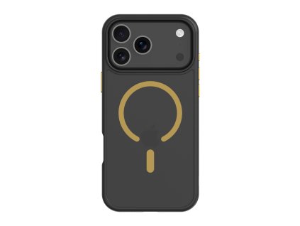 Taktický kryt MagForce Hyperstealth 2.0 pre iPhone 17 Pro Max Black/Yellow