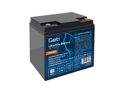 Batéria LiFePO4 12,8V 20Ah GETI