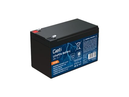 Batéria LiFePO4 12,8V 7Ah GETI
