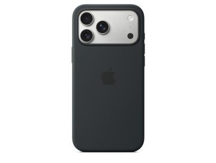 apple iphone 17 pro max silicone case with magsafe black ien563254