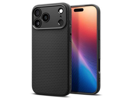 spigen liquid air matte black iphone 17 pro max ien559317