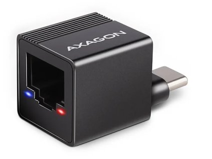 AXAGON ADE-MINIC USB-C 3.2 Gen 1 - Sieťová karta Gigabit Ethernet MINI, Realtek 8153, automatická inštalácia