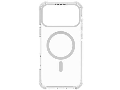 Kryt Cubenest pre iPhone 17 Pro Max MagPro Strong Guard biely
