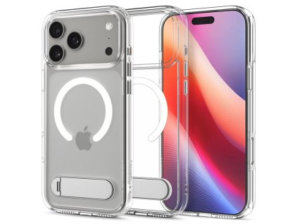 Spigen Ultra Hybrid S MagSafe, číro biely - iPhone 17 Pro Max