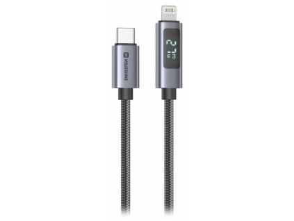 Swissten LCD kábel USB-C / lightning 1,5 m
