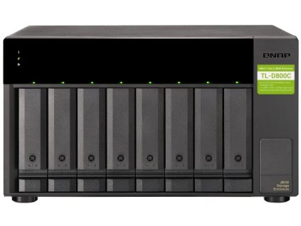 QNAP TL-D800C - úložný disk JBOD USB 3.2 (8x SATA) pre stolové počítače