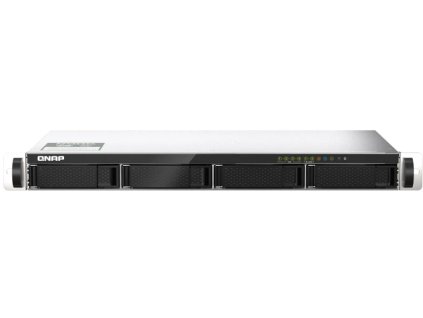 QNAP TS-435XeU-4G (2,2 GHz, 4 GB RAM, 4x SATA, 2x M.2 NVMe, 2x 2,5 GbE, 2x 10GbE SFP, malá hĺbka)