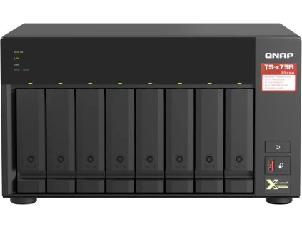 QNAP TS-873A-8G (Ryzen 2,2 GHz / 8 GB RAM / 8x SATA / 2x slot M.2 NVMe / 2x 2,5 GbE / 2x PCIe / 4x USB)