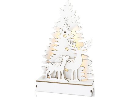 RETLUX RXL 461 Lesná dekorácia 24,5 cm 5LED WW