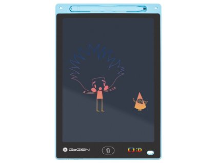 Kresliaca tabuľa GoGEN DECKO TABULKA, modrá