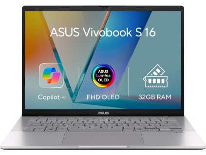 ASUS Vivobook S16 M3607KA-OLED009W Cool Silver