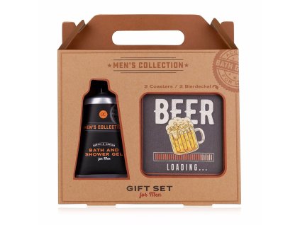 ACCENTRA SET kúpeľ MEN´S COLLECTION v darčekovej krabičke s uškom