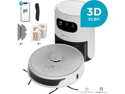 Concept VR3450 Robotický vysávač s mopom 2v1 PERFECT CLEAN Laser 3D
