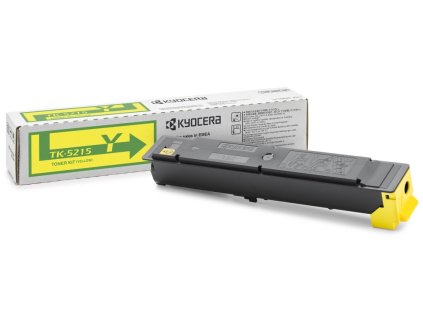 Kyocera toner TK-5215Y/ 15 000 A4/ žlutý/ pro TASKalfa 406ci