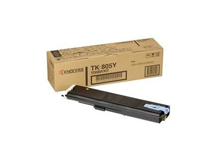 Kyocera toner TK-805Y/ 10 000 A4/ žlutý/ pro KM-C850