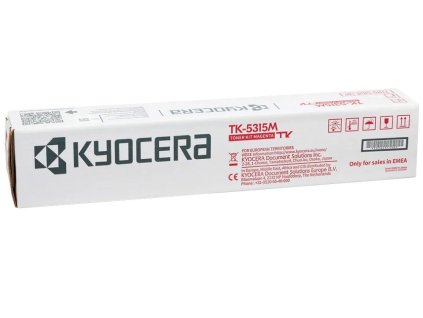 Kyocera toner TK-5315M magenta na 18 000 A4 stran, pro TASKalfa 408/508ci