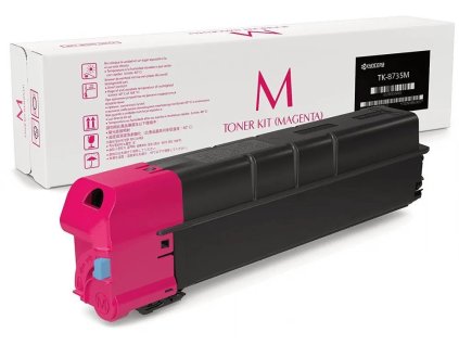 Kyocera toner TK-8735M magenta na 40 000 A4 stran, pro TASKalfa 7353/8353ci