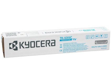 Kyocera toner TK-5315C cyan na 18 000 A4 stran, pro TASKalfa 408/508ci